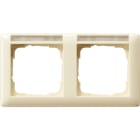 GIRA - GGI109201 PLACCA 2-M ORIZZ. CT GIRA STANDARD 55 BN