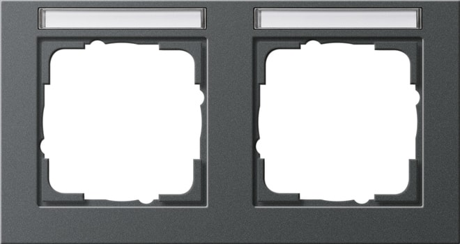 GIRA - GGI109223 PLACCA 2-M ORIZZ. CT