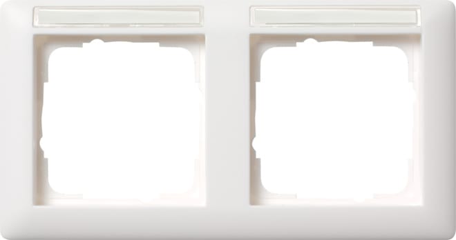 GIRA - GIR109227 MASCH. COPERTURA 2X CT ORIZZONTALE STAND