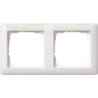GIRA - GGI109227 PLACCA 2-M ORIZZ. CT GIRA STANDARD 55 BN