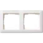 GIRA - GGI109227 PLACCA 2-M ORIZZ. CT GIRA STANDARD 55 BN