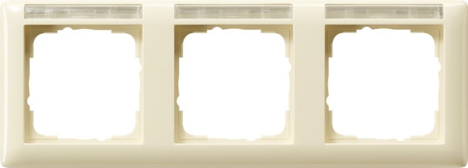 GIRA - GIR109301 PLACCA 3-M ORIZZ. CT