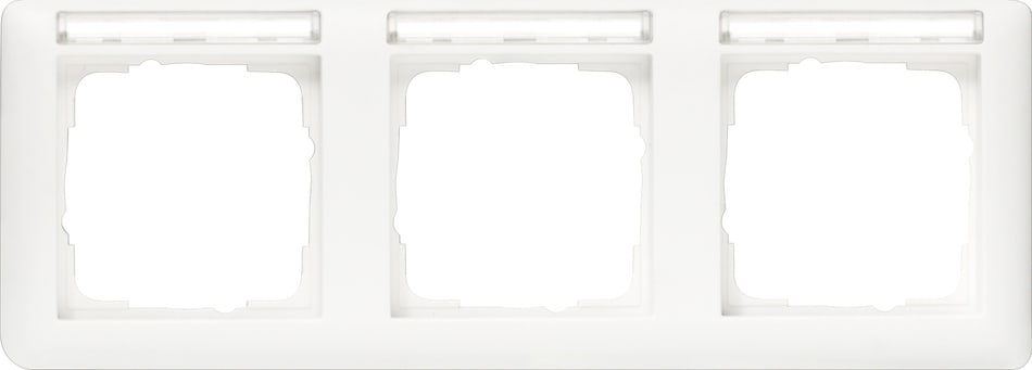 GIRA - GGI109303 PLACCA 3-M ORIZZ. CT GIRA STANDARD 55 BN