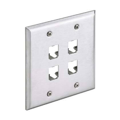 PANDUIT - PANCFP4S-2GY LA PLACCA VERTICALE AD ACCOPPIAMENTO DOP