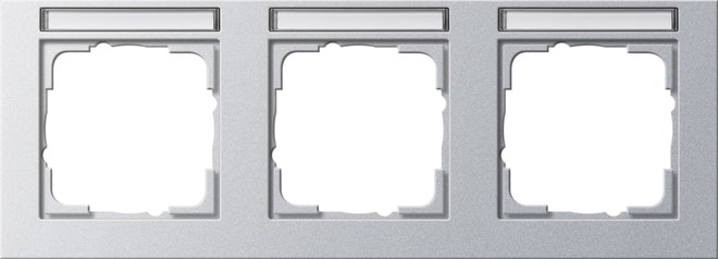 GIRA - GGI109325 PLACCA 3-M ORIZZ. CT