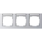 GIRA - GGI109325 PLACCA 3-M ORIZZ. CT
