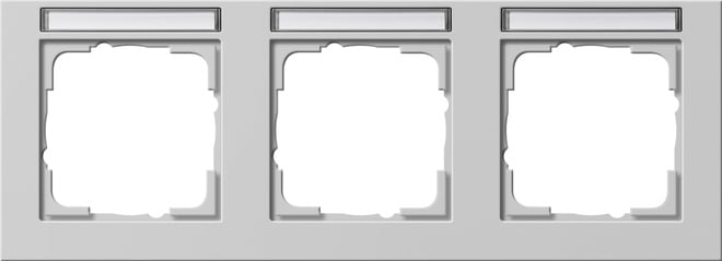 GIRA - GGI109337 PLACCA 3-M ORIZZ. CT