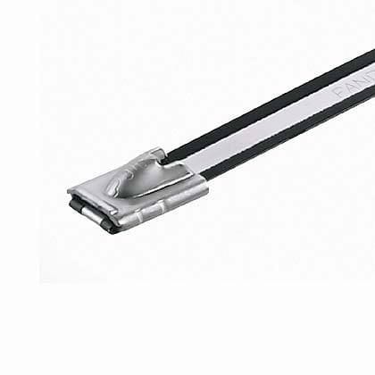 PANDUIT - PANMLTC2H-LP316 FASCETTA IN ACCIAIO INOX RIVESTITA IN NY