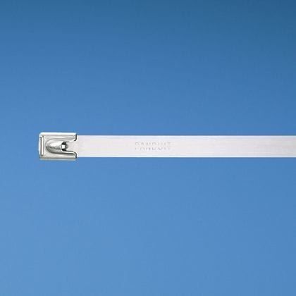 PANDUIT - PANMLT4LH-LP316 FASCETTA IN ACCIAIO INOX, SEZIONE TRASVE