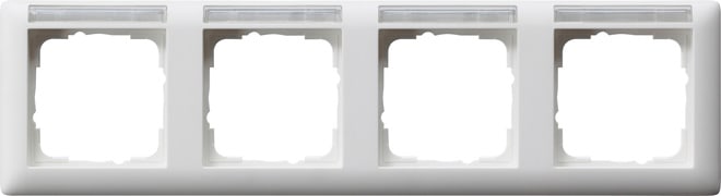 GIRA - GGI109427 PLACCA 4-M ORIZZ. CT