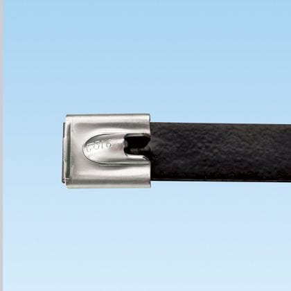 PANDUIT - PANMLTFC8SH-LP316 FASCETTA IN ACCIAIO INOX RIVESTITA IN PO