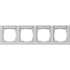 GIRA - GGI109437 PLACCA 4-M ORIZZ. CT