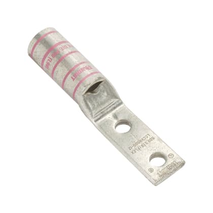 PANDUIT - PANLCCXN2-14A-E COPPER COMPRESSION LUG, 2 HOLE, 2 AWG,