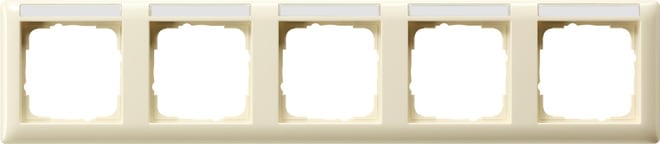 GIRA - GGI109501 PLACCA 5-M ORIZZ. CT
