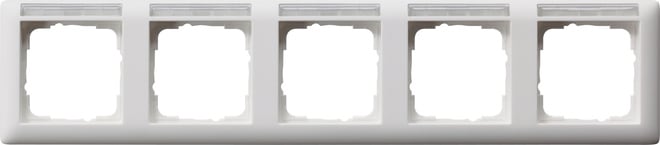 GIRA - GGI109527 PLACCA 5-M ORIZZ. CT