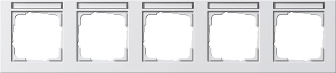 GIRA - GGI109529 PLACCA 5-M ORIZZ. CT