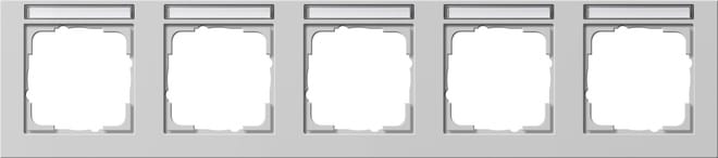 GIRA - GGI109537 PLACCA 5-M ORIZZ. CT