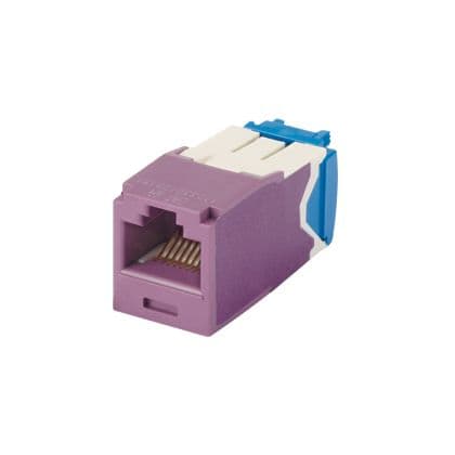 PANDUIT - PANCJ6X88TGVL MODULO UNIVERSALE RJ-45 10 GB/S, 8 POSIZ