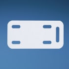 PANDUIT - PANM300X100Y7T PIASTRA DI IDENTIFICAZIONE BIANCA A TRAS