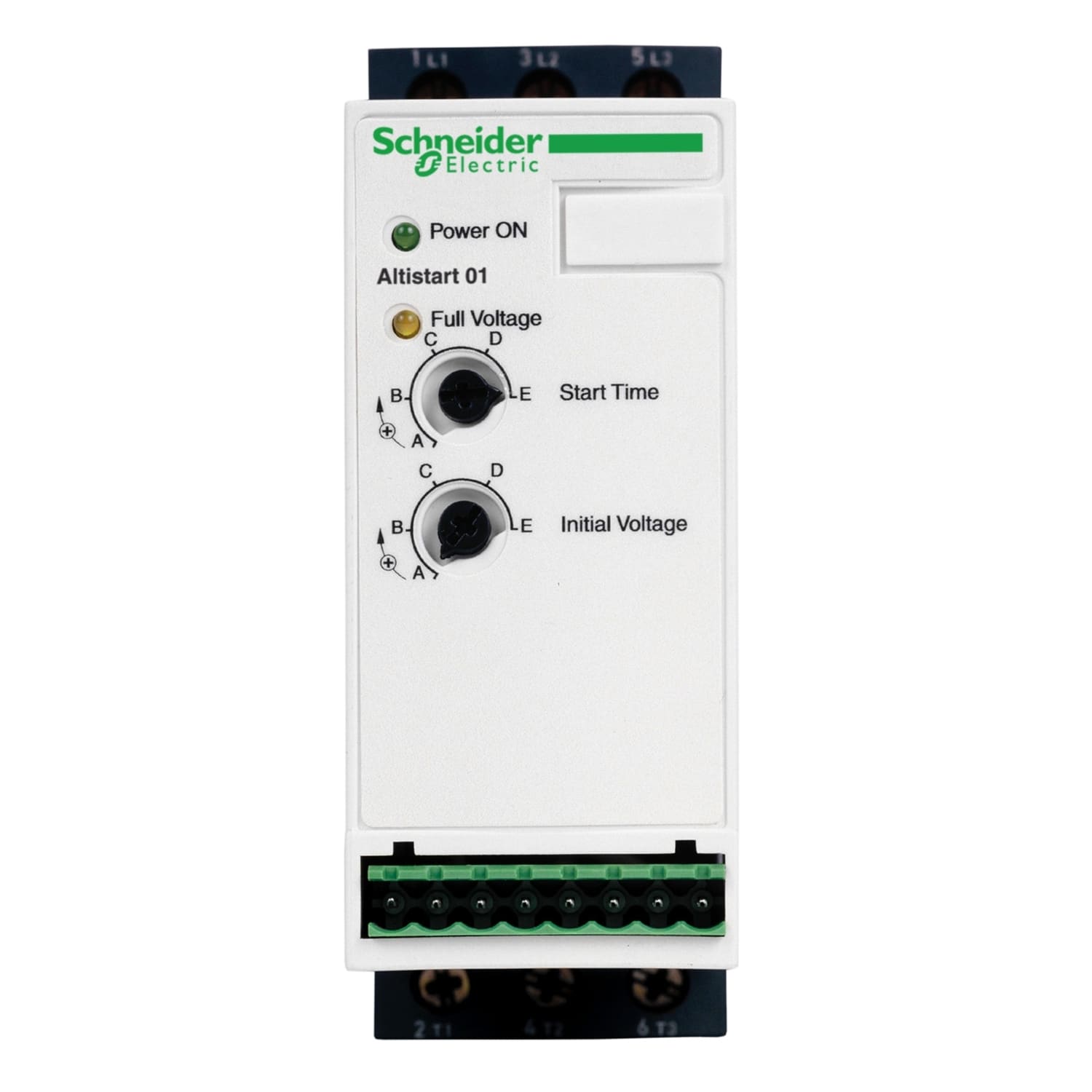 SCHNEIDER ELECTRIC - SNRATS01N109FT Avviatore statico per motore asincrono - ATS01 - 9 A - 110...480 V - 1,1...4 KW
