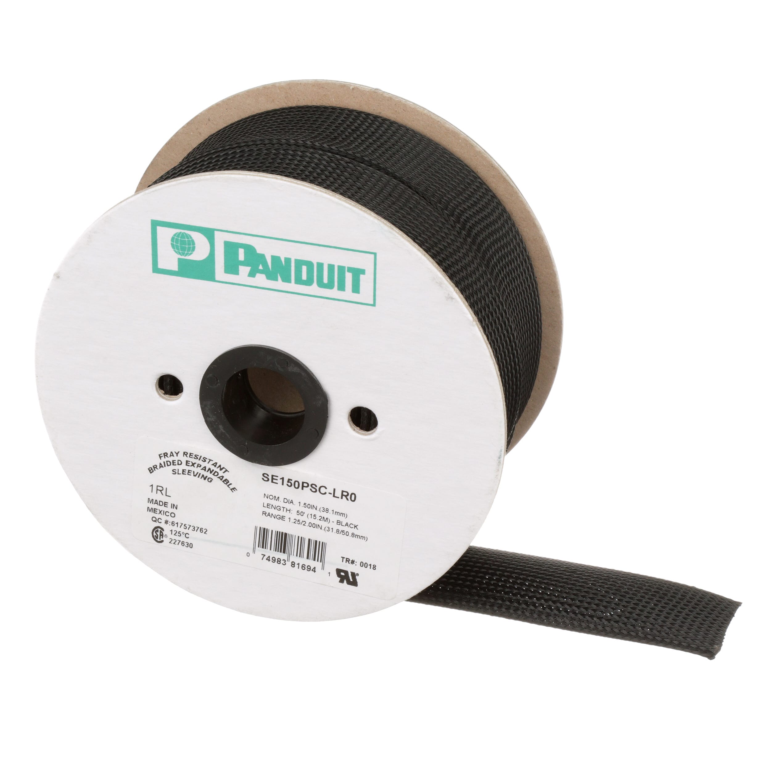 PANDUIT - PANSE150P-TR0 LA GUAINA ESPANDIBILE TRECCIATA GARANTIS