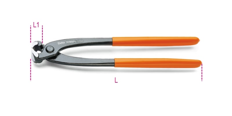 BM SPA - BMM010980350 TENAGLIE CEMENTISTI PLASTIF PL 250