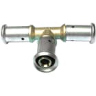 HENCO - CAPPELLOTTO - CPL10P261626 TEE IN OTTONE RIDOTTO AL CENTRO 26X16X26