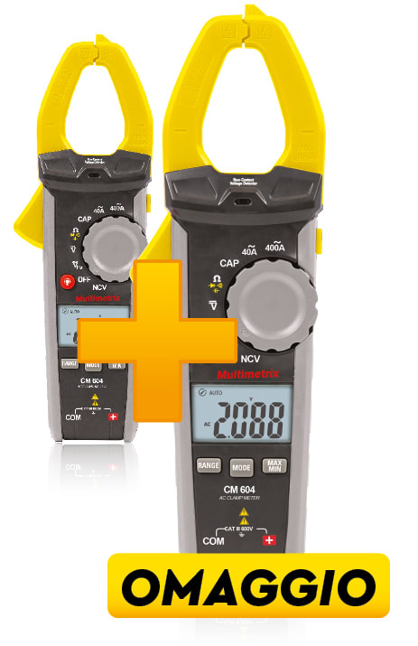 A.M.R.A. SPA - AMR11-0000-507 CHAUVIN ARNOUX KIT 2X1 PINZA DIGITALE