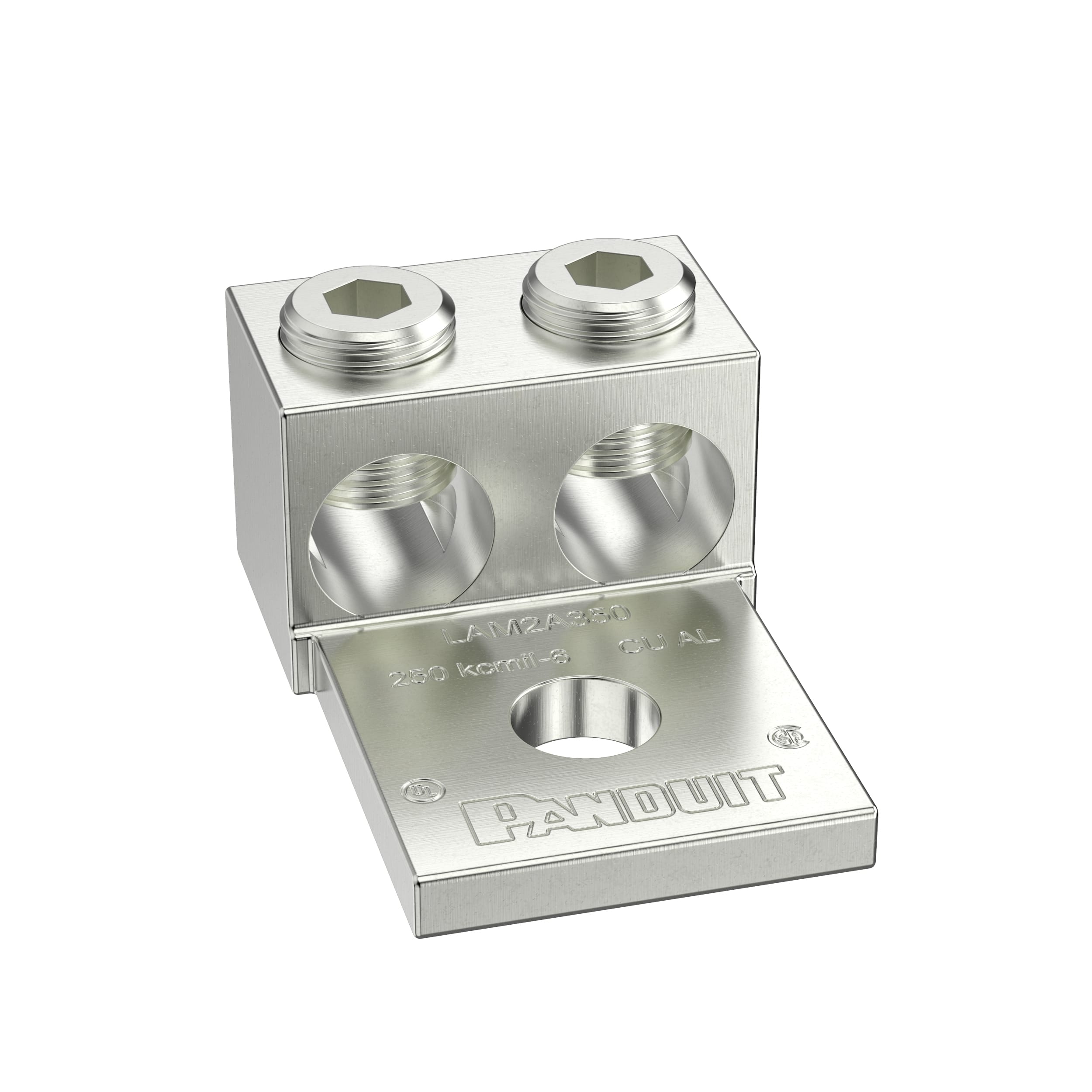 PANDUIT - PANLAM2A350-12-6Y CAPOCORDA BICILINDRICO IN ALLUMINIO, FOR