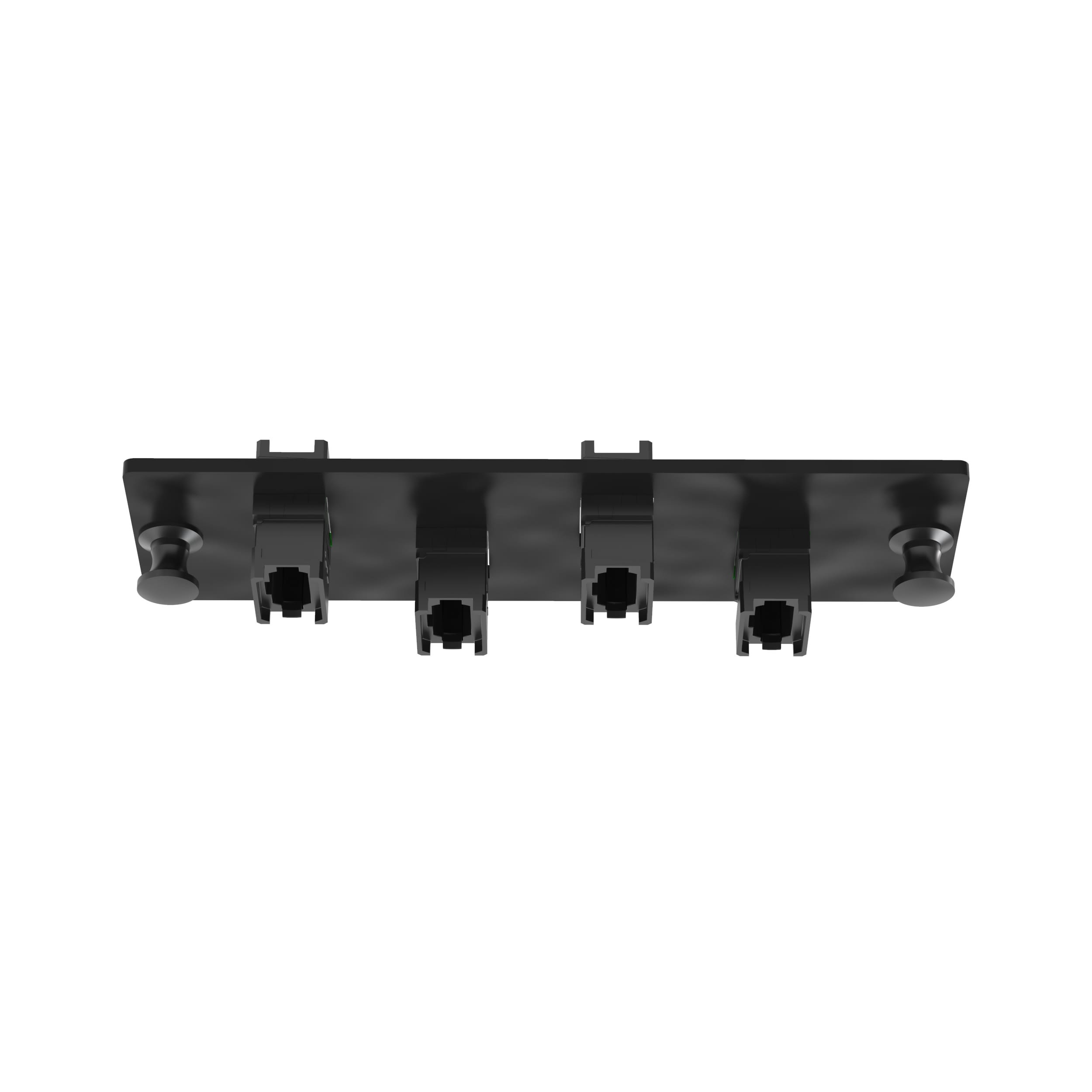 PANDUIT - PANFAPH0412BLMPO THE OPTICOM MPO FIBER ADAPTER PANEL IS L