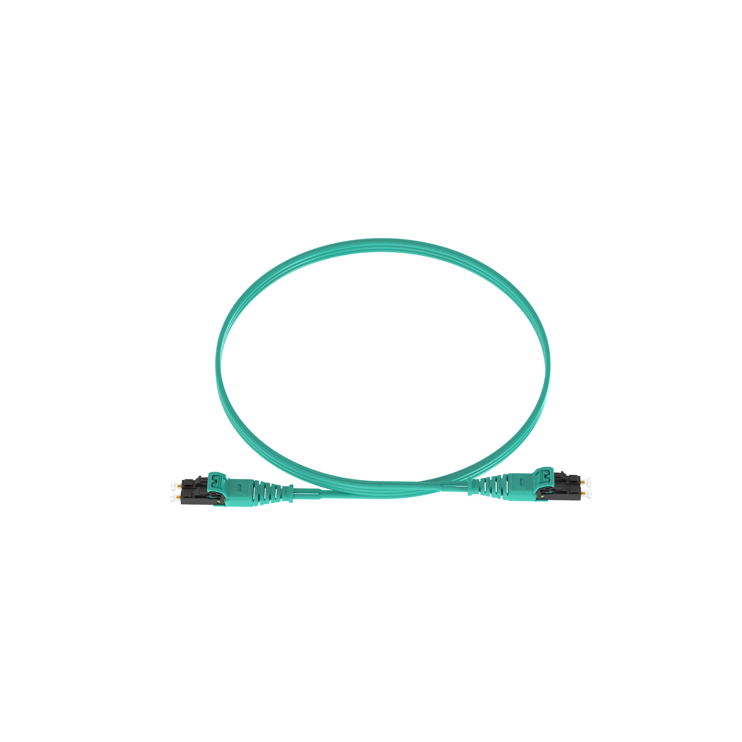 PANDUIT - PANFZ2ELQ1Q1SNM002 THE DUPLEX FIBER PATCH CORD IS OM4 WITH