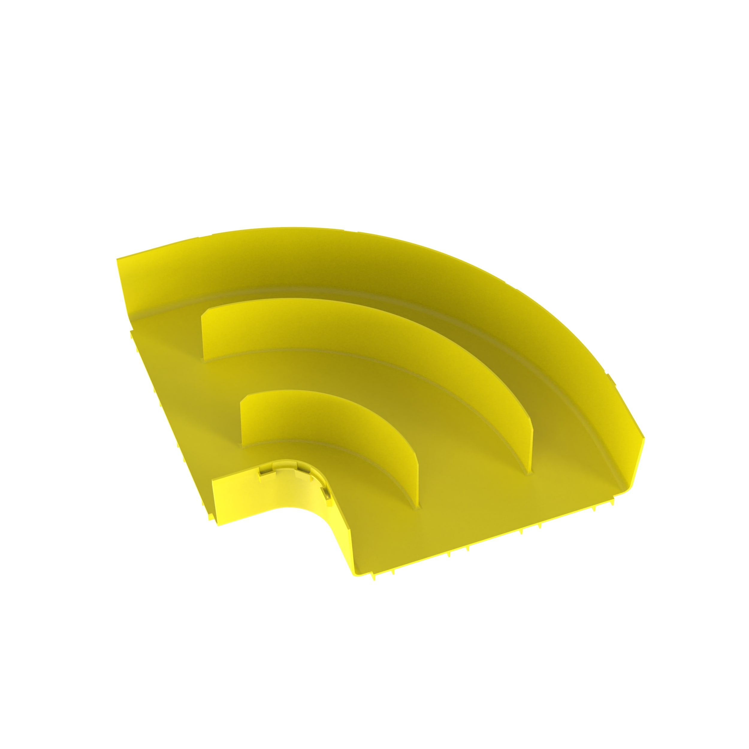 PANDUIT - PANFRRA12X4YL SI FISSA A UN CANALE E/O RACCORDO 300X10