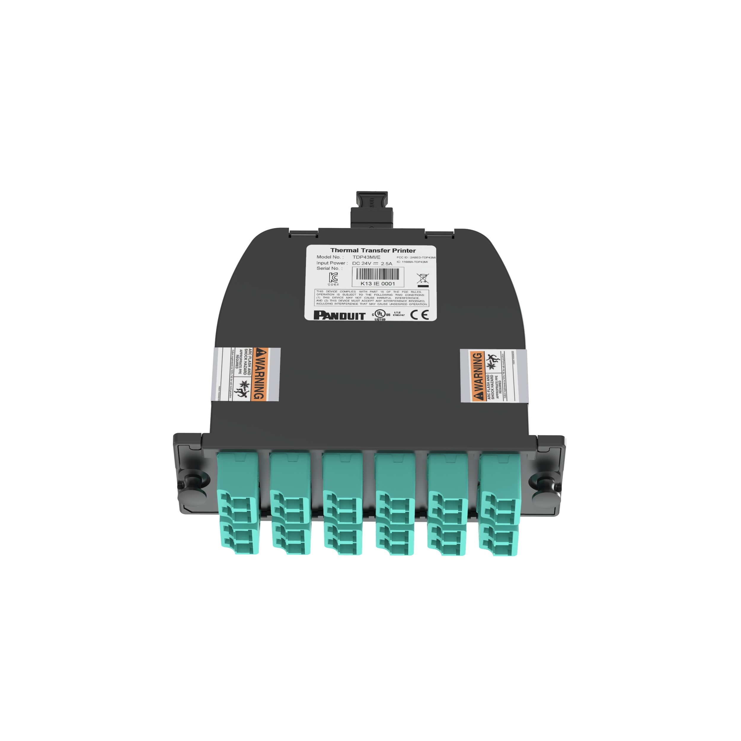 PANDUIT - PANFC2ZO-24-10AF THE OPTICOM FIBER CASSETTE IS OM4, AND F