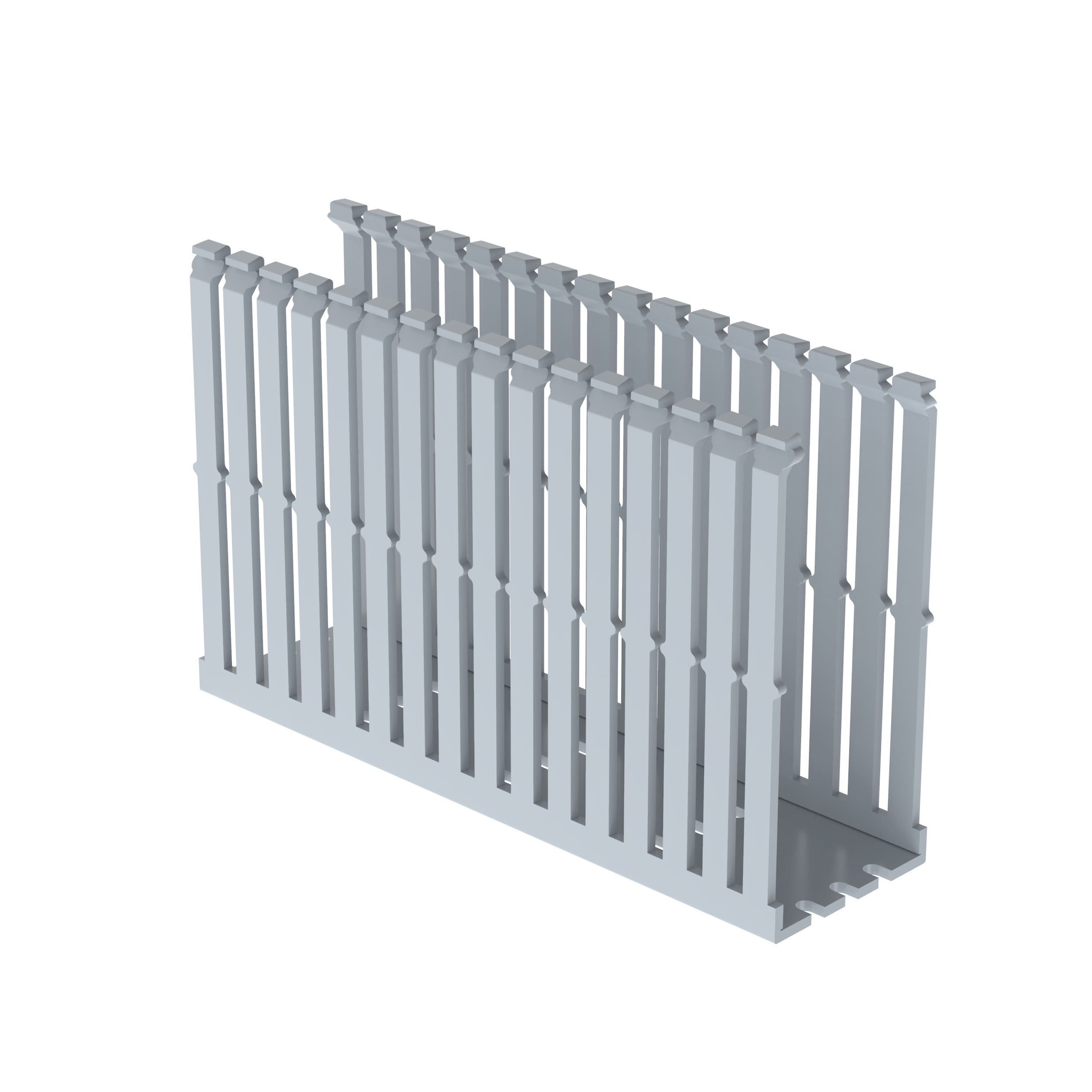 PANDUIT - PANF2X5LG6 PETTINE STRETTO, CANALE PORTACAVI CON SL