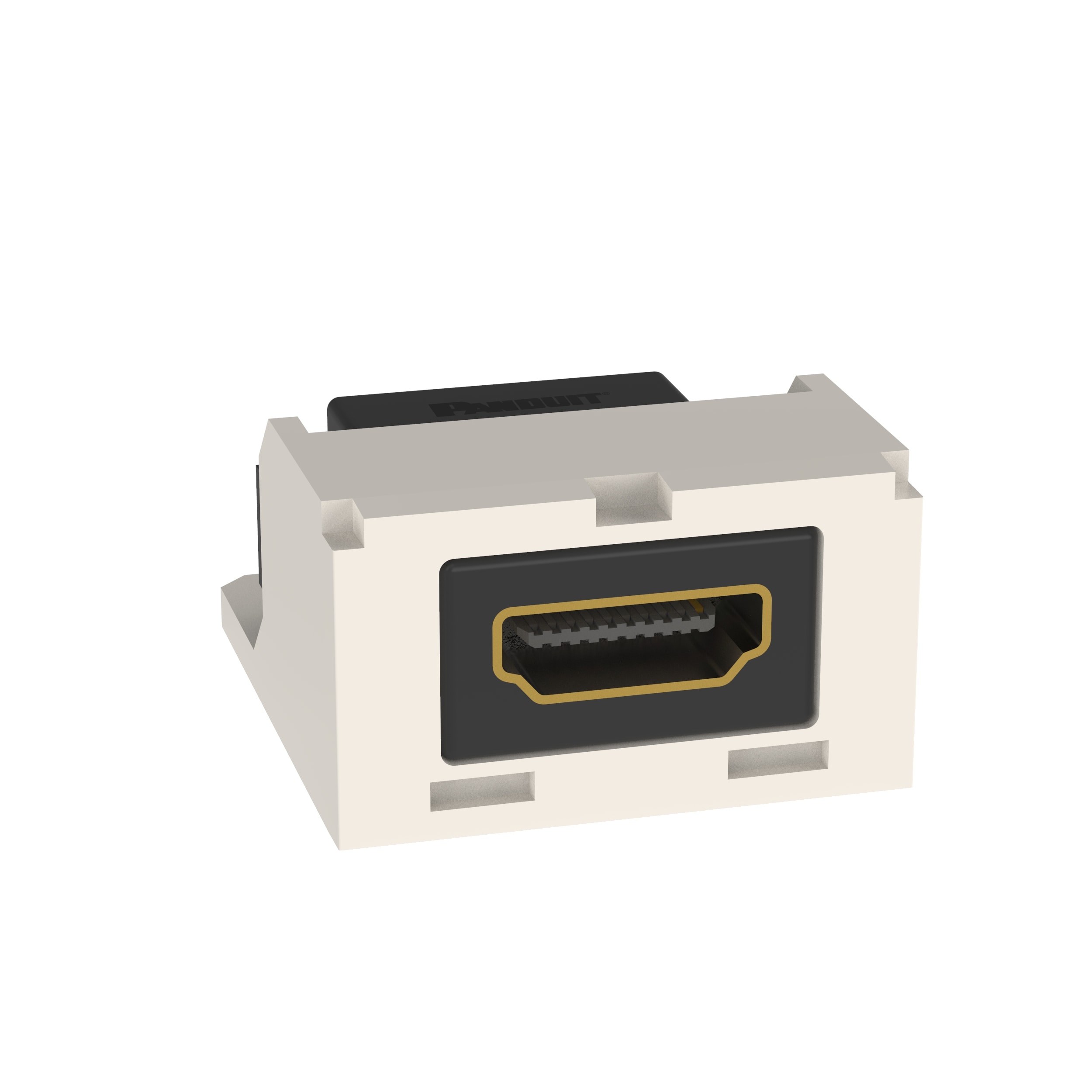 PANDUIT - PANCMHDMIIW THIS MINI-COM HDMI COUPLER IS HDMI 2.0.