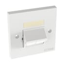 PANDUIT - PANNKUKS2SAW BEZEL PLACCA 86 X 86 MM CON INSERTO CHIU