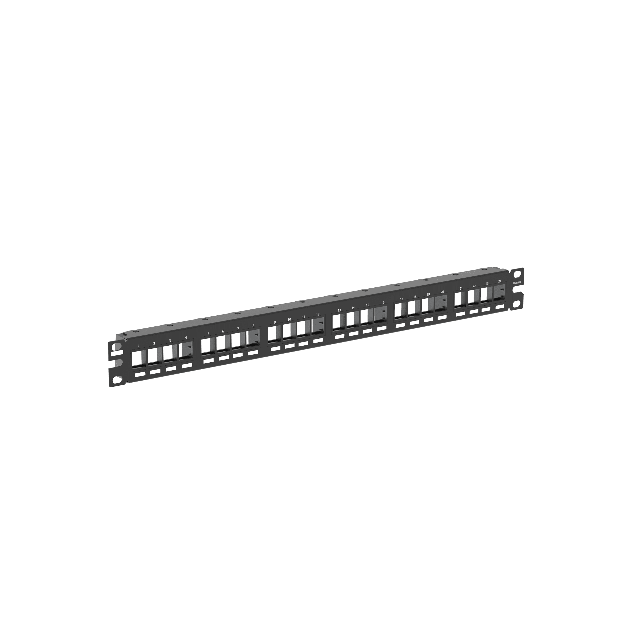 PANDUIT - PANNKPP24FMY PANNELLO DI PERMUTAZIONE A INCASSO A 24