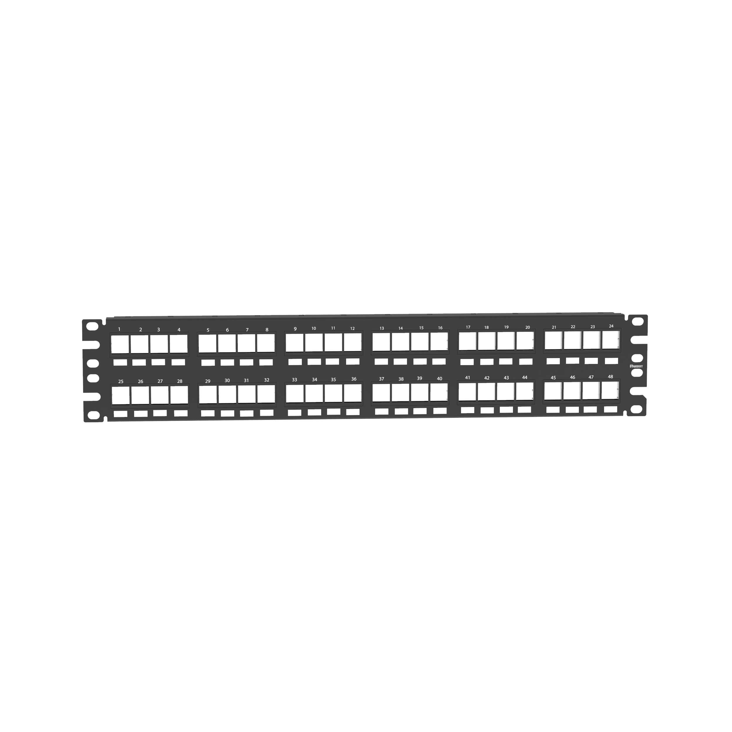 PANDUIT - PANNKPP48FMY PANNELLO DI PERMUTAZIONE NETKEY A INCASS