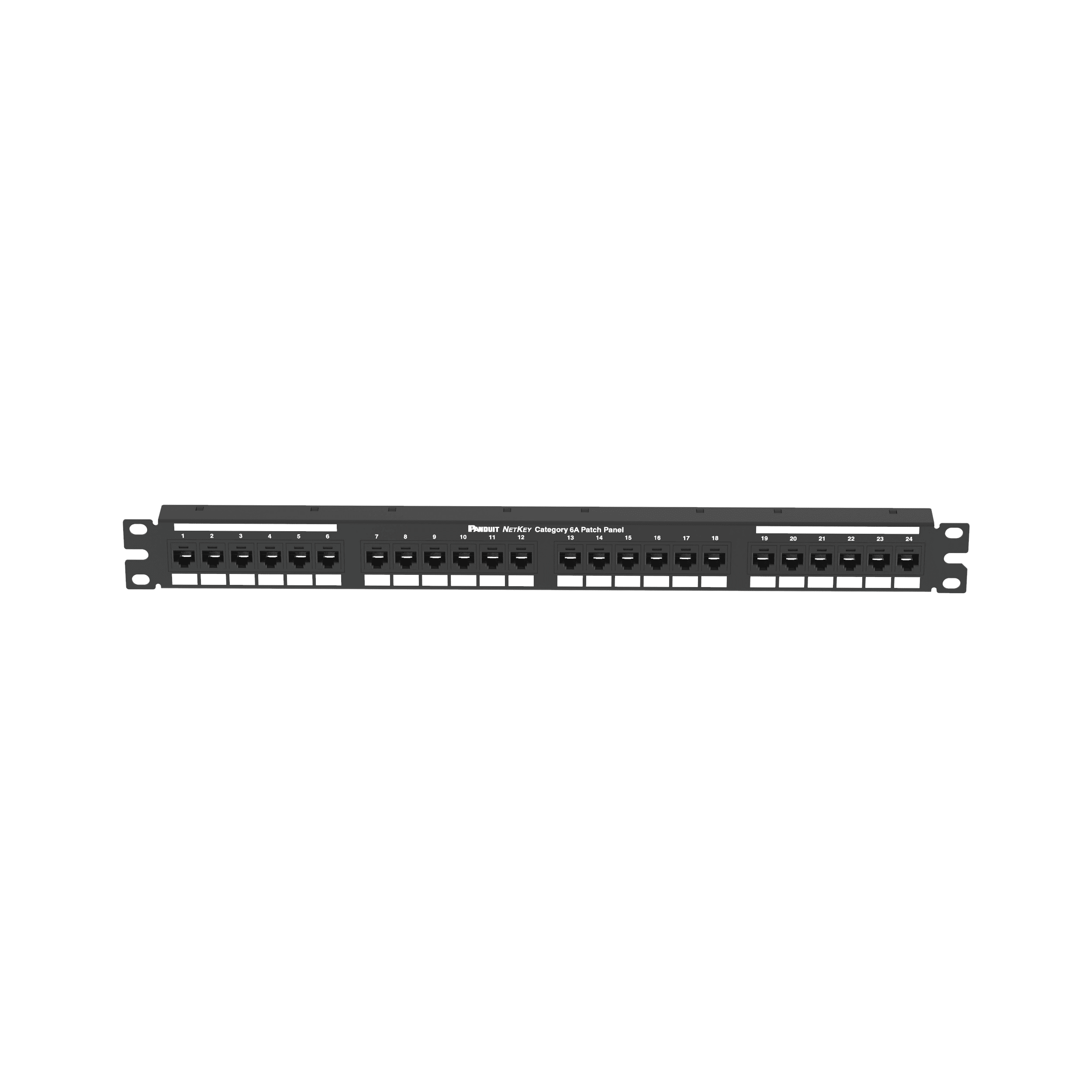 PANDUIT - PANNK6XPPG24Y THE NETKEY CAT 6A UTP FLAT PUNCHDOWN PAT