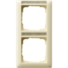 GIRA - GIR110201 PLACCA 2-M VERT. CT GIRA STANDARD 55 BNC