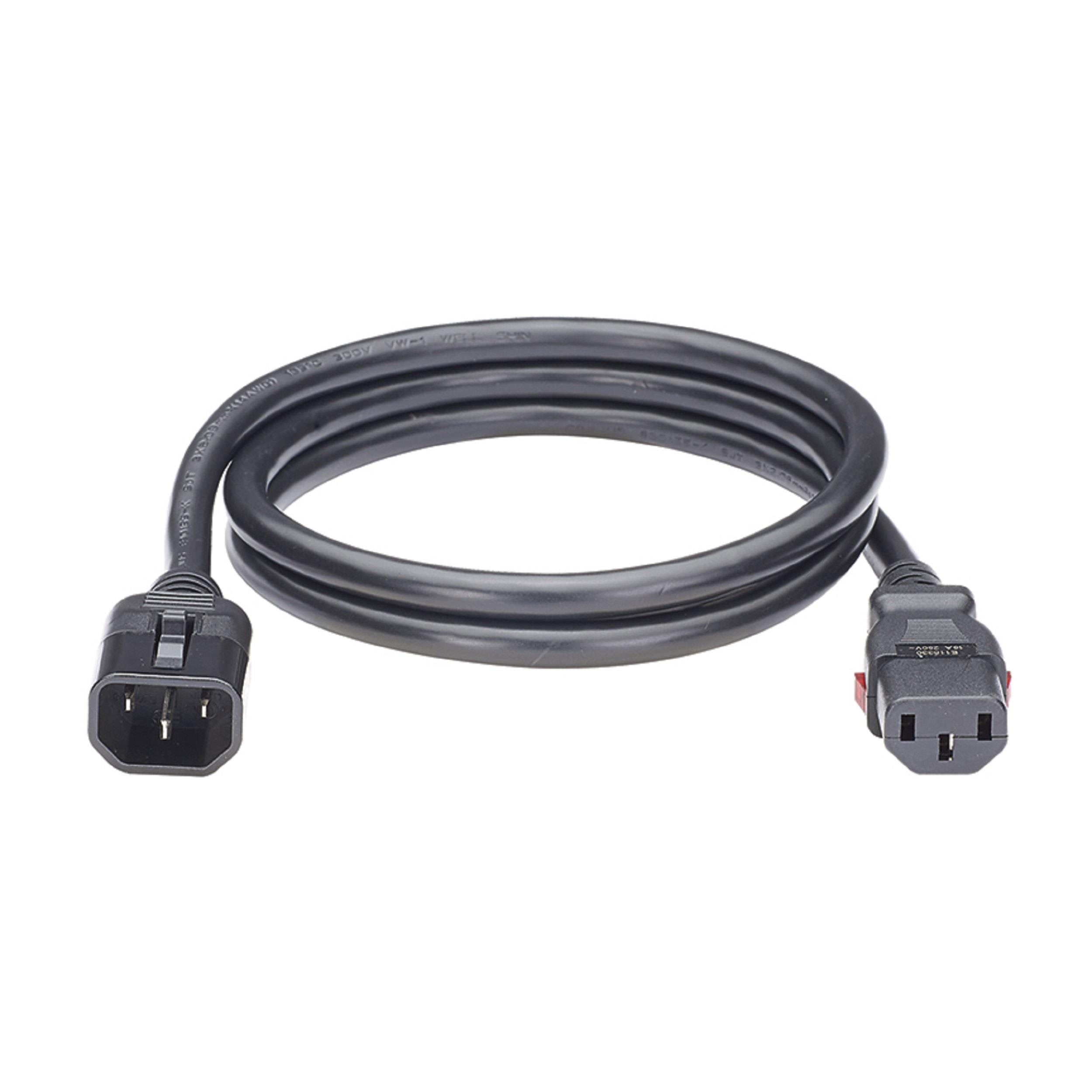 PANDUIT - PANLPCA12-X DUAL-LOCKING IT POWER CORD, IEC C14 TO I