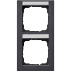 GIRA - GIR110223 PLACCA 2-M VERT. CT