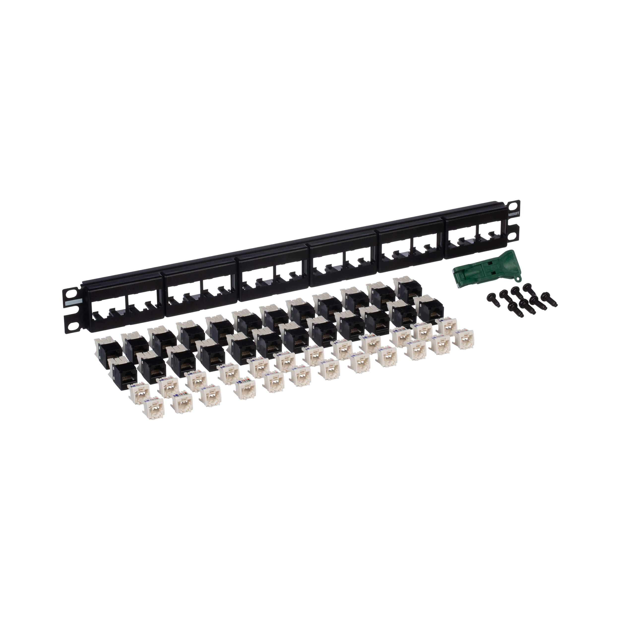 PANDUIT - PANCPPK6G24WBL PANNELLO DI PERMUTAZIONE CPP24WBL A 24 P