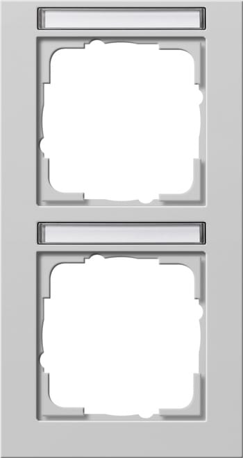 GIRA - GGI110237 PLACCA 2-M VERT. CT