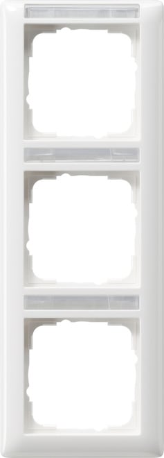 GIRA - GGI110303 PLACCA 3-M VERT. CT GIRA STANDARD 55 BNC