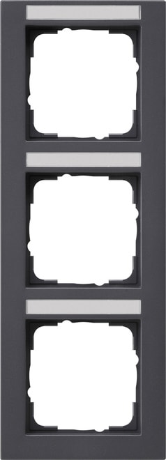 GIRA - GGI110323 PLACCA 3-M VERT. CT