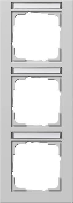 GIRA - GIR110337 PLACCA 3-M VERT. CT