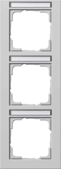 GIRA - GGI110337 PLACCA 3-M VERT. CT