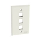 PANDUIT - PANNK3FNIW PLACCA VERTICALE, A UNA VIA, ACCETTA TRE