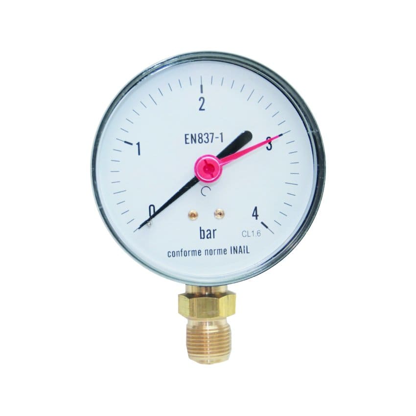 FERRARI - FER110510/6 MANOMETRO RADIALE D.50 6 BAR 1/4